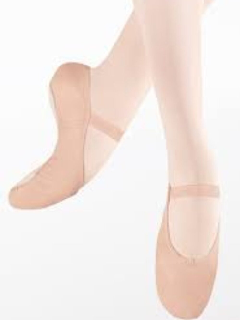 Weissman Leather Split-Sole Ballet